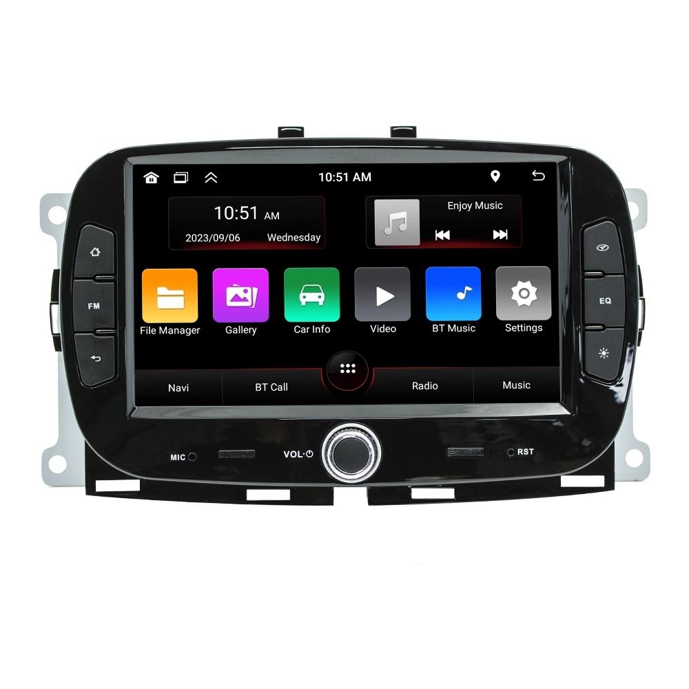 Android Car Navigation System For Fiat 500 - Bluetooth Fm Radio 1 + 32G Memory - 2 + 32G