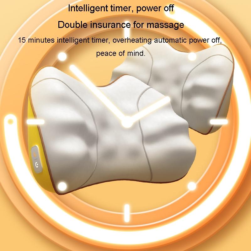 Portable Lumbar And Neck Massager For Car Gray Charging Model - Charging Model Gray