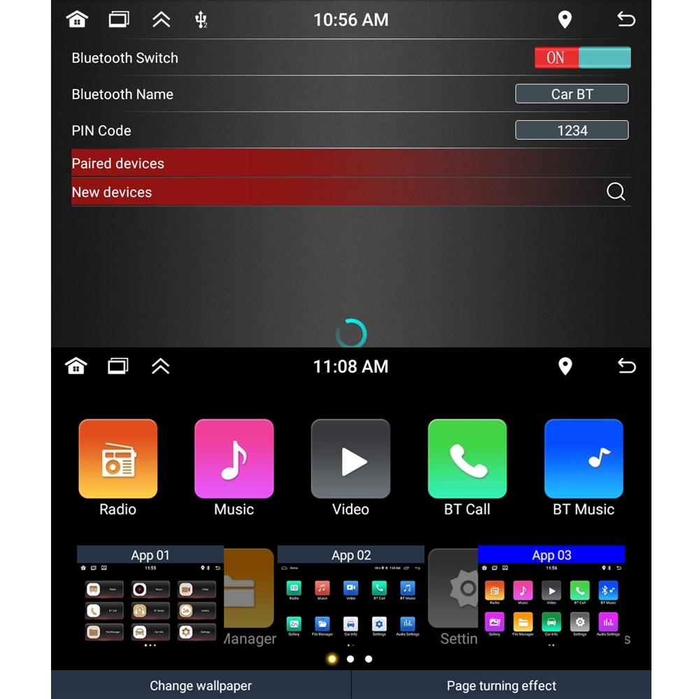 Android Car Navigation System For Mercedes B200 Bluetooth Fm Radio 1 + 32G - 2 + 32G