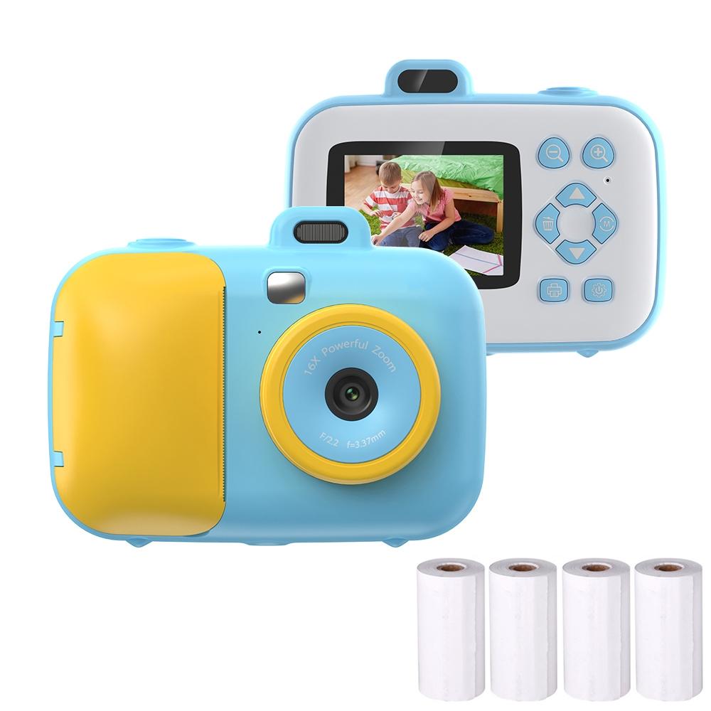 Smart Kids Thermal Camera With Printing Paper - 2.4 - Blue Focus - 503J Blue Fixed Focus