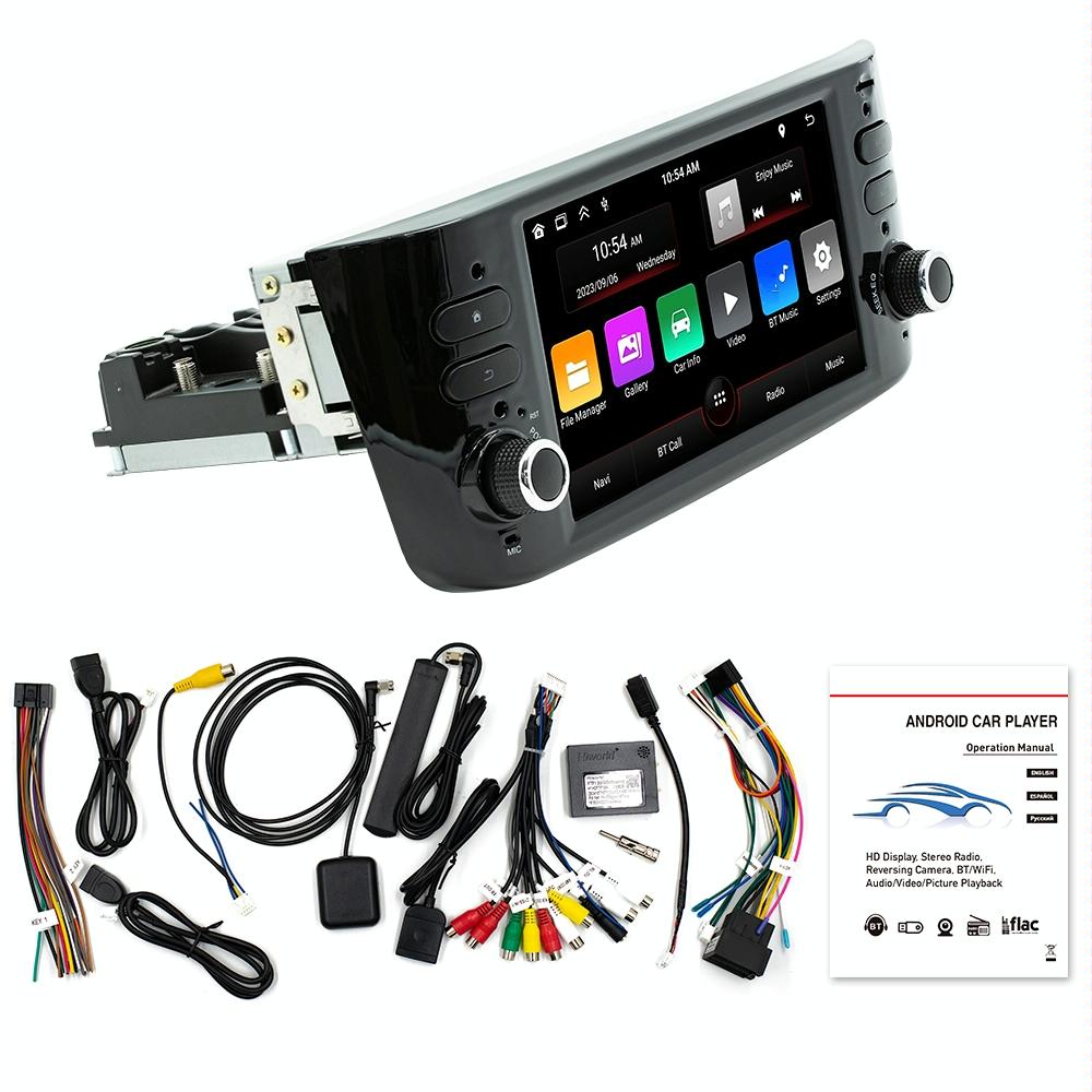 Android Navigation Bluetooth Fm Radio For Fiat Linea Punto Evo 2012-2015 1 + 32G Memory - 2 + 32G