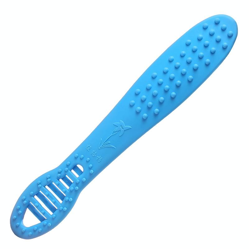 Silicone Health Meridian Massage Fitness Massager Random Colour 35Cm Second Gen