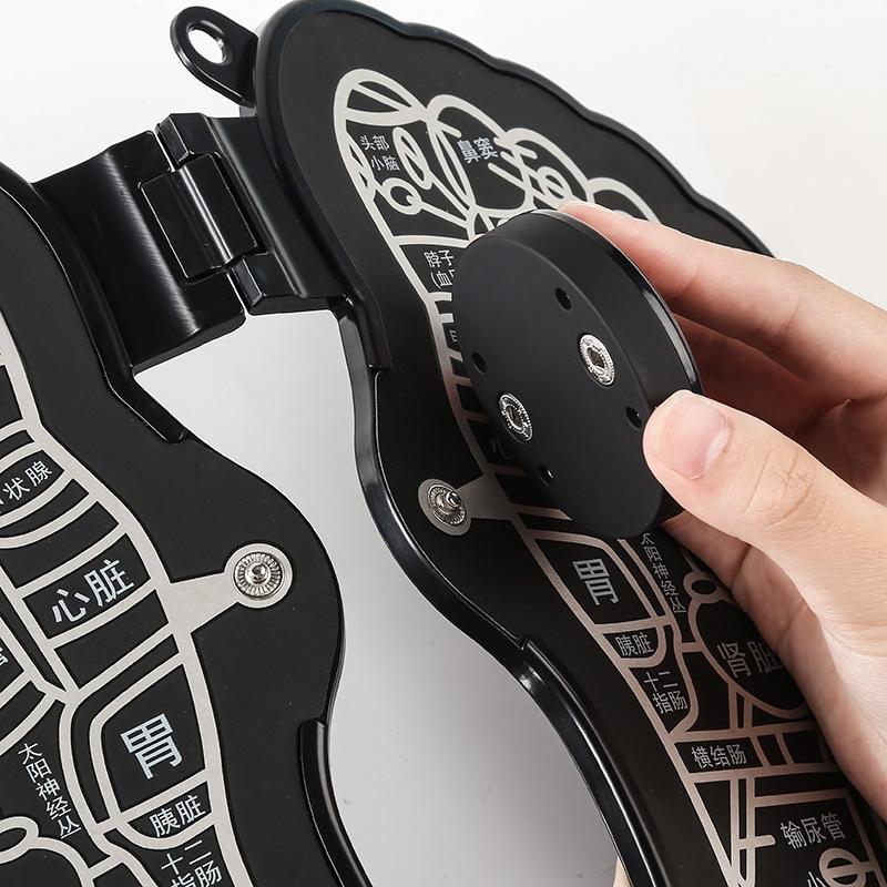 Portable Elderly Foot Massager Pink Battery