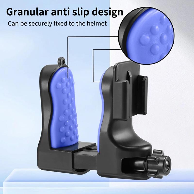 Universal Motorcycle Helmet Mount for Gopro Dji and Sjcam Cameras - Set 2
