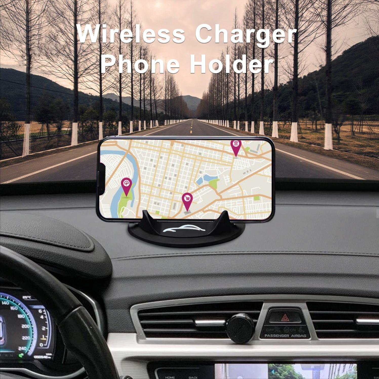 2-in-1 Wireless Charger and Phone Holder - no Code