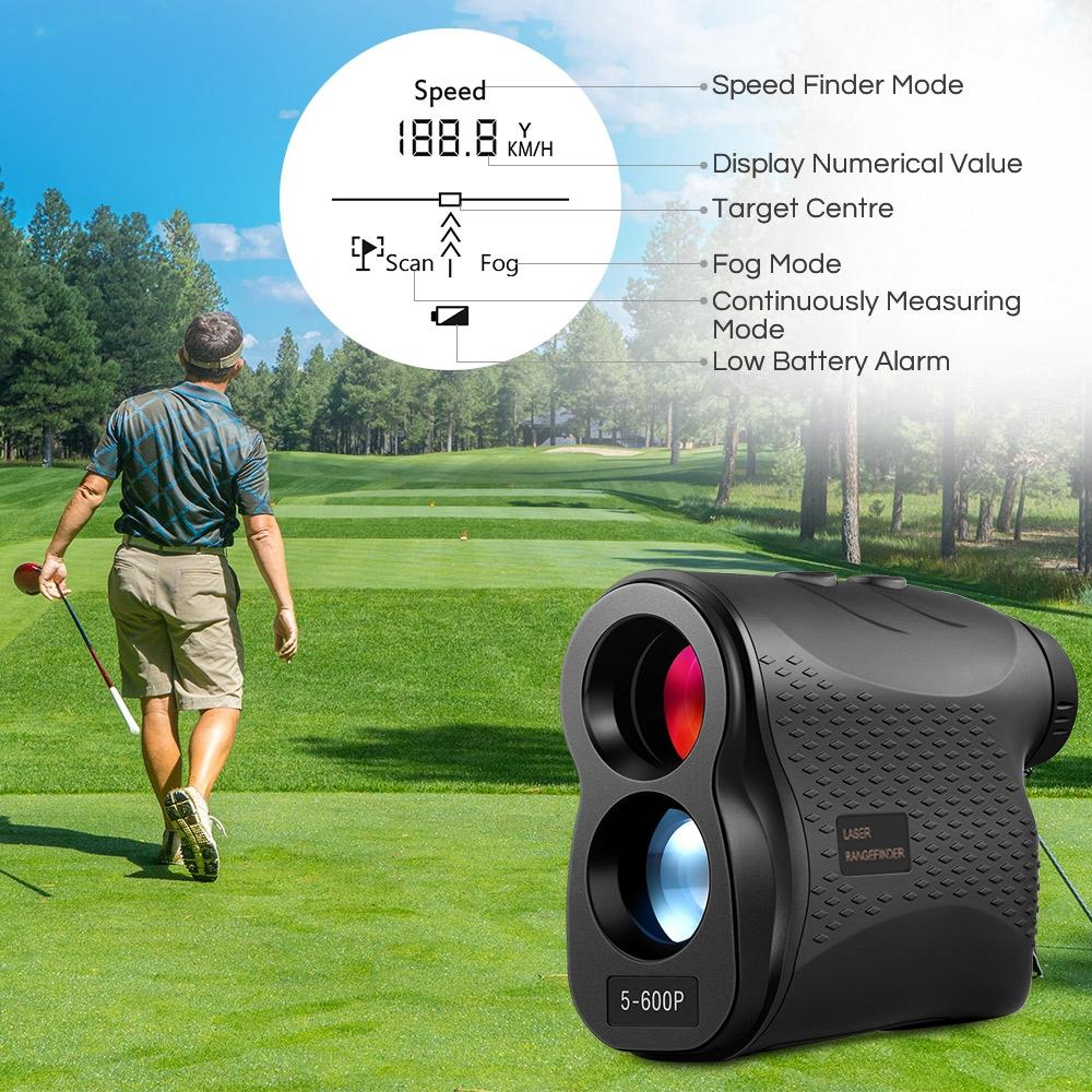 600M Handheld Golf Laser Distance Measuring Telescope