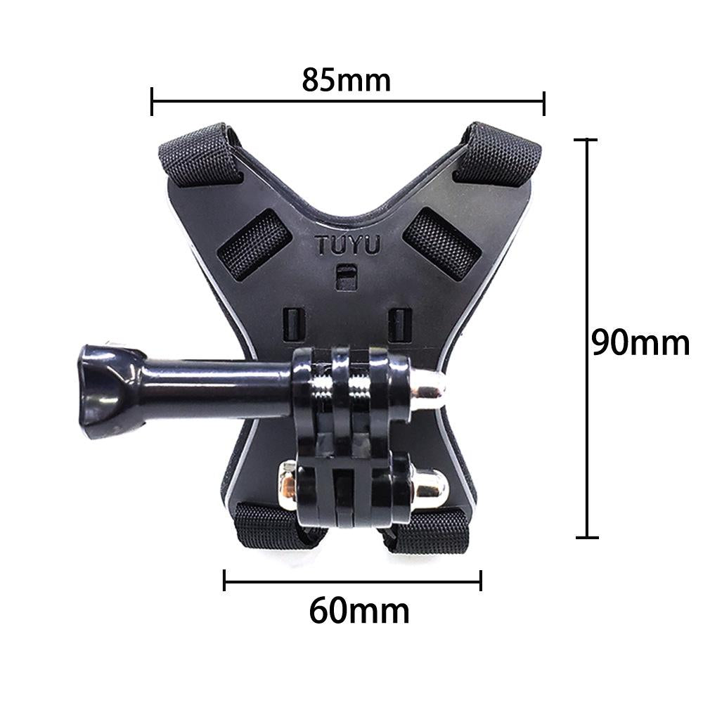 Universal Motorcycle Helmet Mount for Action Camera and Phone