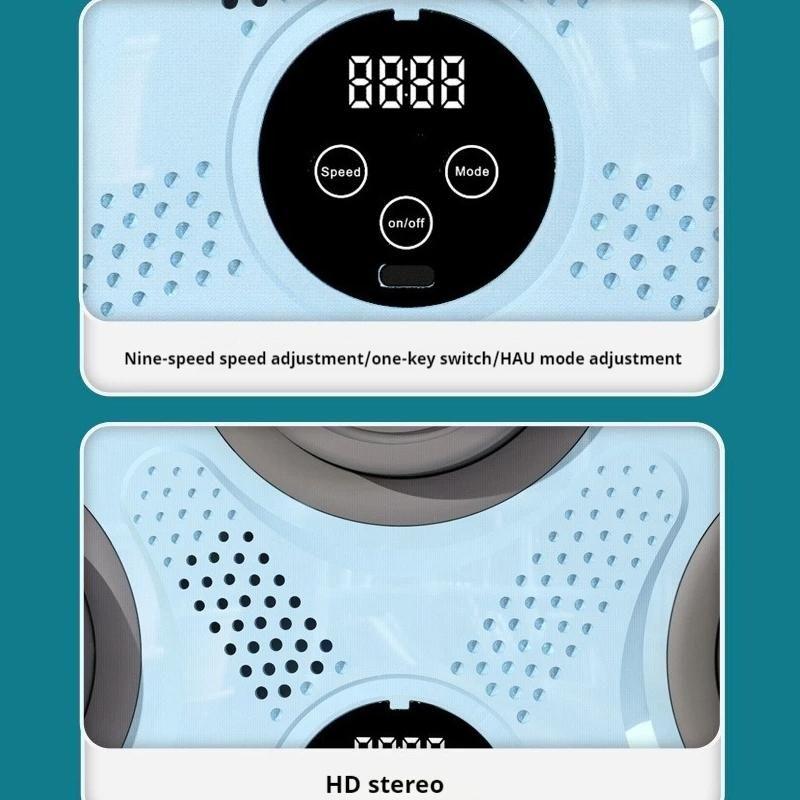 Bluetooth Music Boxing Machine With Adult Gloves - Reaction Training - With Children Gloves