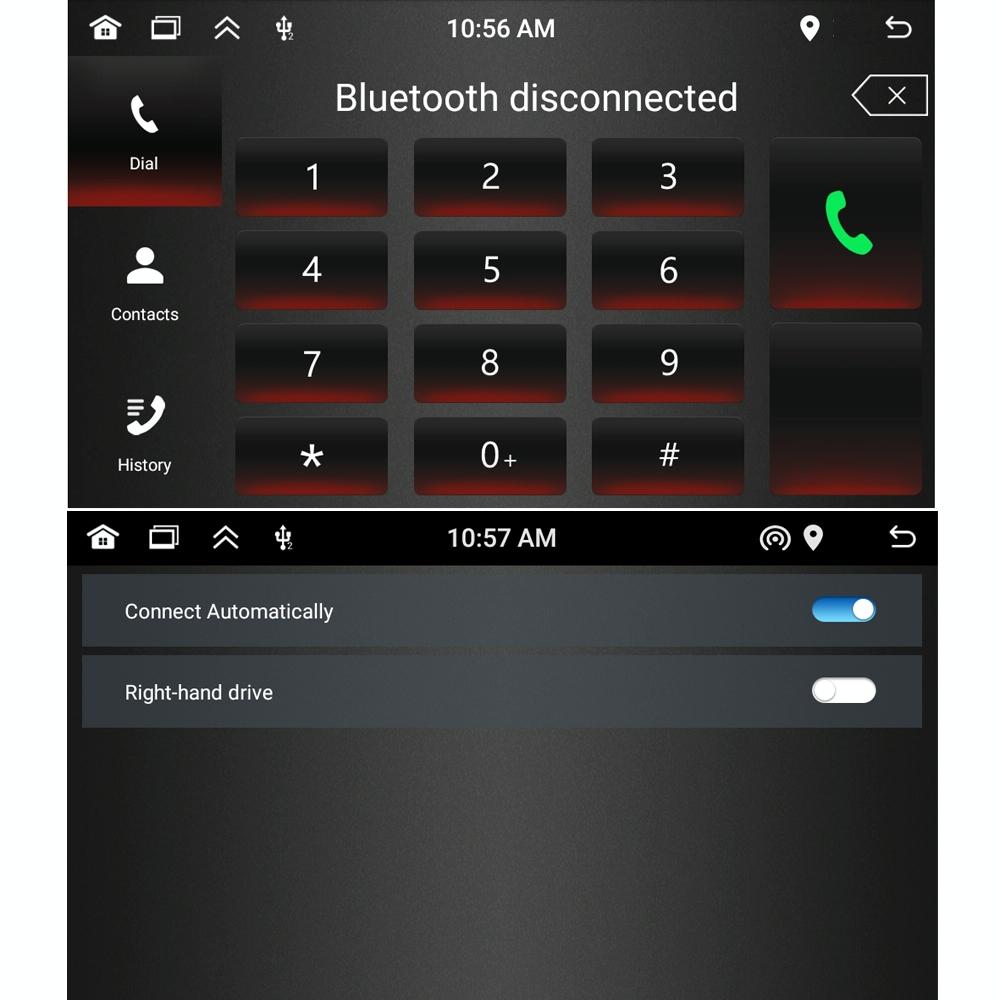 Android Car Navigation System For Fiat 500 - Bluetooth Fm Radio 1 + 32G Memory - 2 + 64G