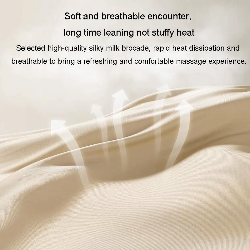 Multi-Function Lumbar Massager Hot Waist Massage Pillow Gray - Charging Model Gray