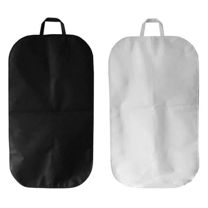 Black Non Woven Coat Suit Dust Bag 60X100Cm - Black 60X120Cm