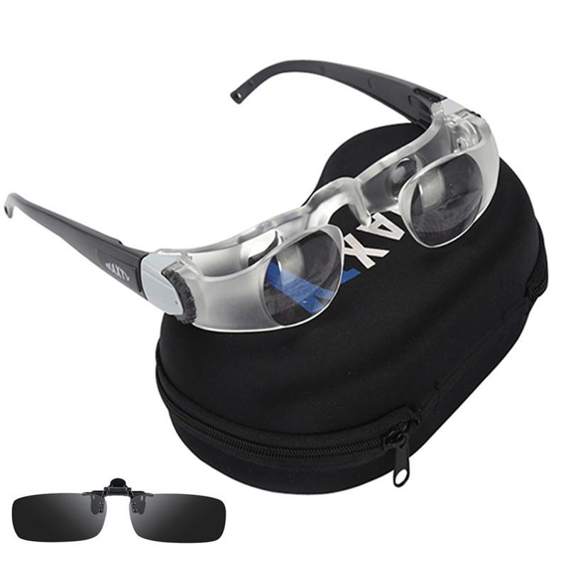 Adjustable Focus Fishing Telescope with Presbyopia & Gray Clip