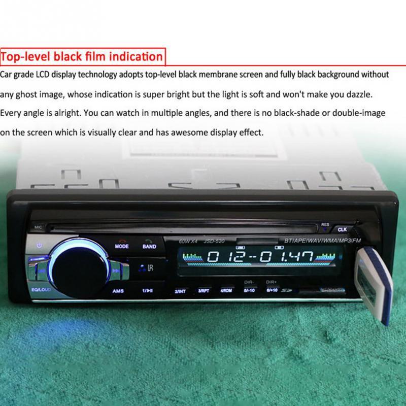 Car Stereo Radio Mp3 Player With Bluetooth Fm Usb Sd - Ordinary Version