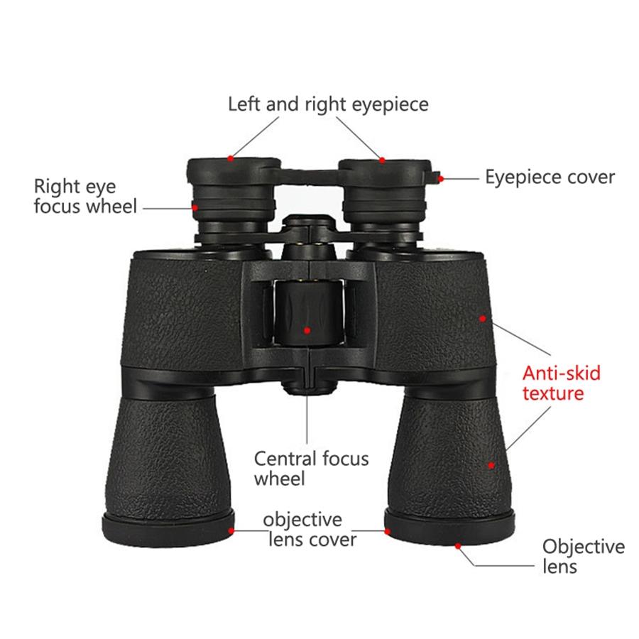 High Definition 20x50 Binocular Telescope for Hunting and Camping