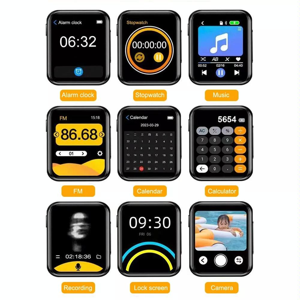 16Gb Mp3 Player With Fhd Camera & Bluetooth - 16Gb