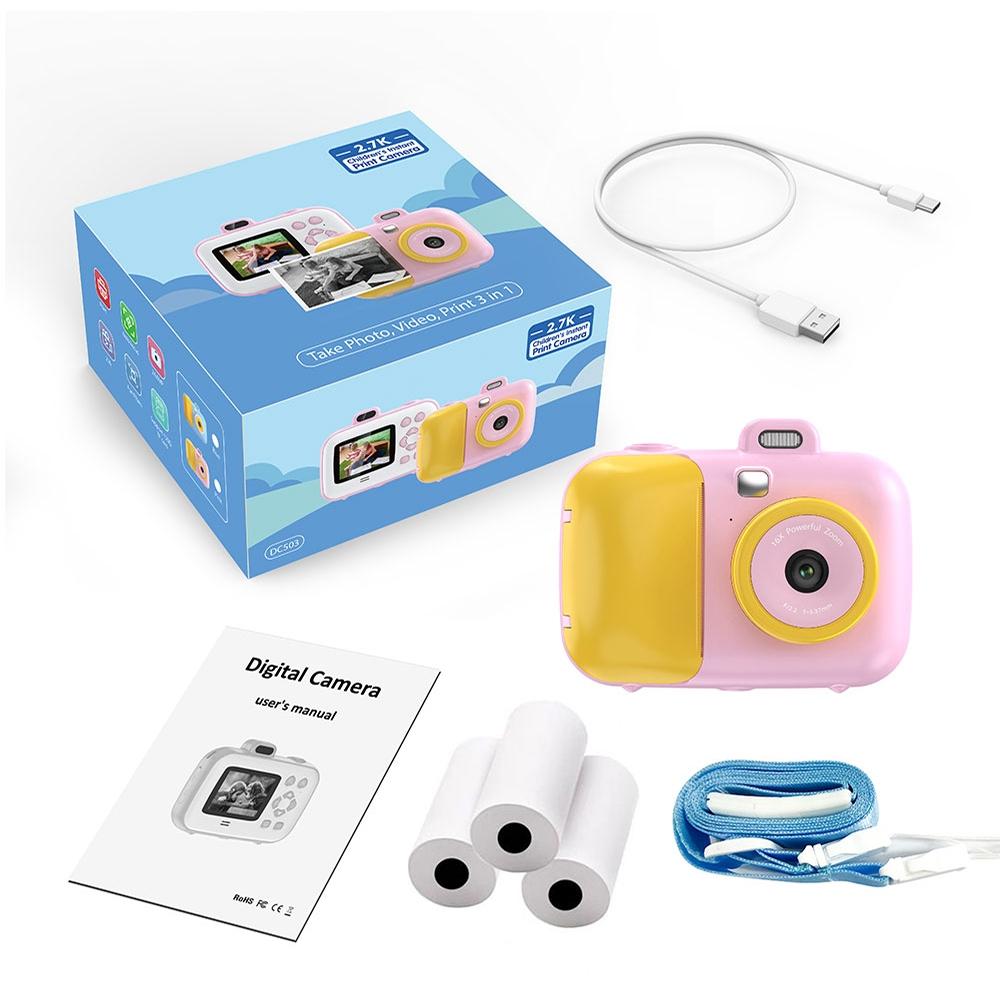Smart Kids Thermal Camera With Printing Paper - 2.4 - Blue Focus - 503Af Blue Focus