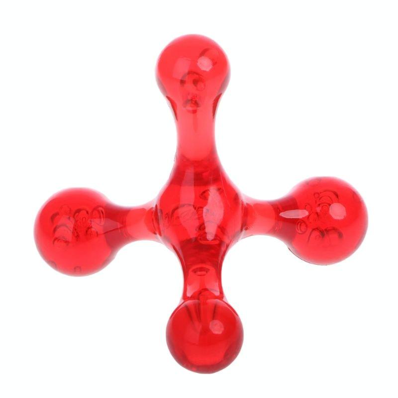 Manual Balance Four Ball Massager Blue