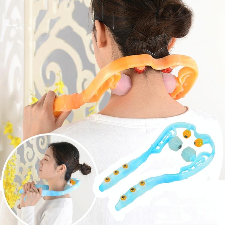 Multi-Function Cervical Massager Strengthen Magnetic Therapy Orange