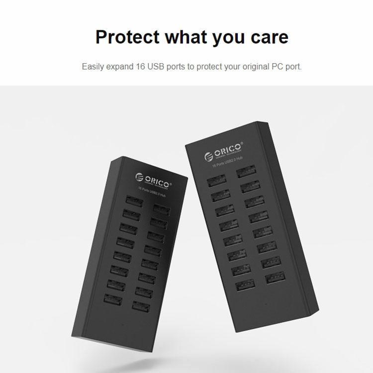 16-Port Usb2.0 Hub Expand Your Connectivity