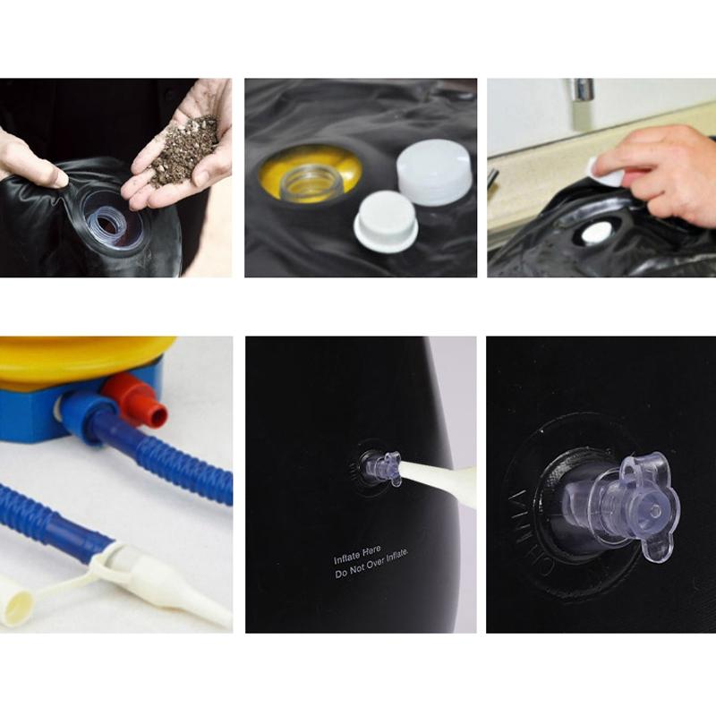 Vertical Inflatable Tumbler Boxing Column For Adults And Children - 1.6M Height