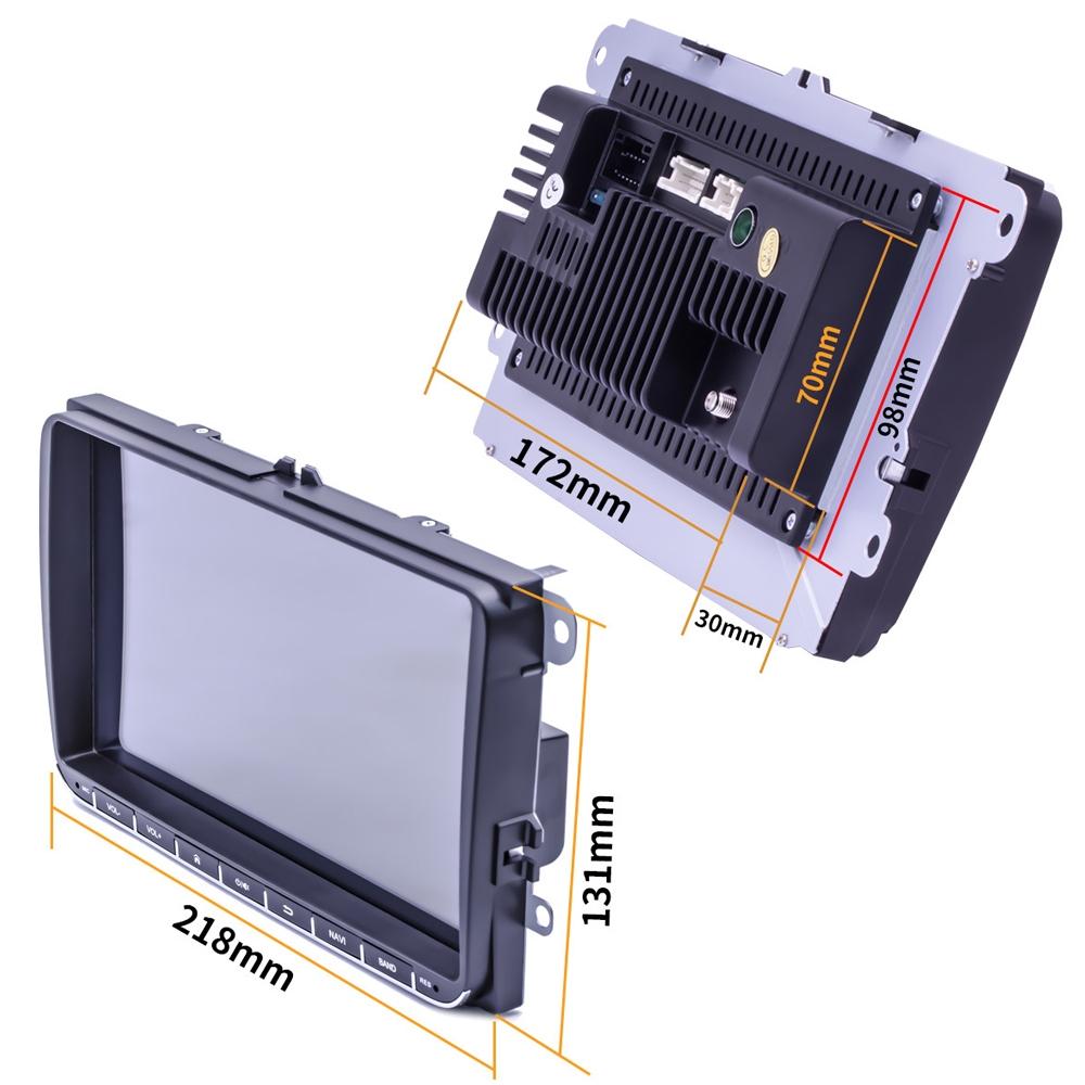 9 Inch Android 8.1 Car Radio Receiver For Volkswagen - Fm Bluetooth Gps Wifi Tf Card - Decoding