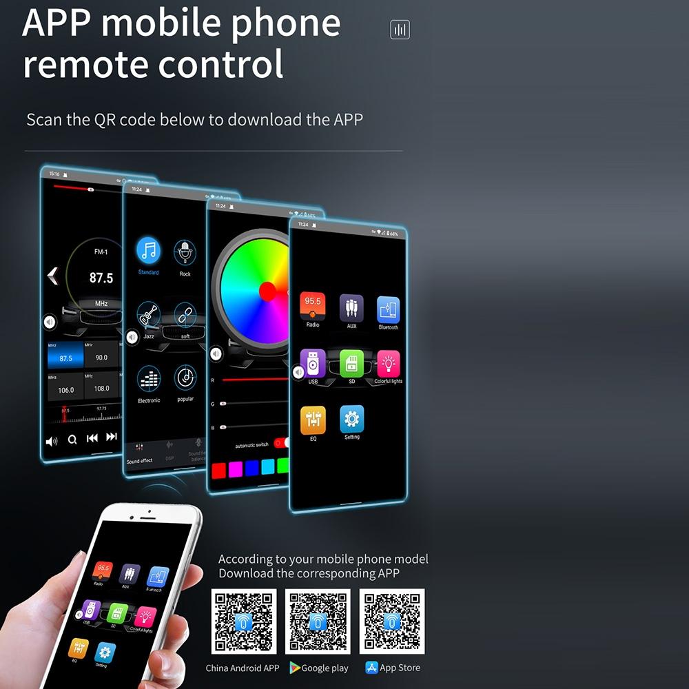 Bluetooth Car Mp3 Player - Fm Radio Tf Card Mobile Phone Interconnection - M11