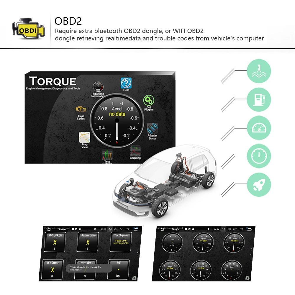 7 Inch Android Car Navigation Player + Wireless Carplay + Ahd Camera