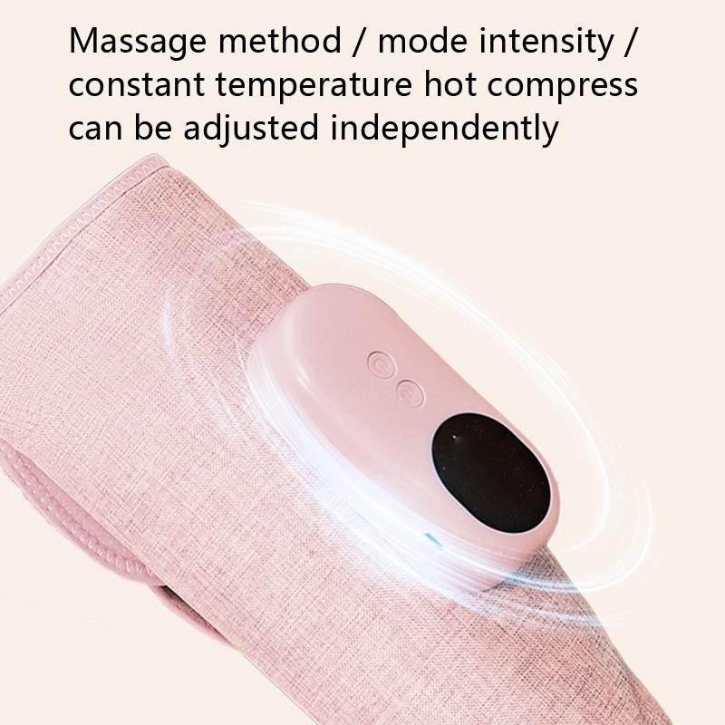 Gray Wireless Leg Massager Hot Compress & Air Pressure