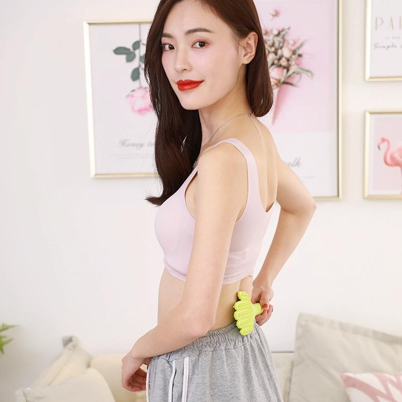 Multifunctional Silicone Palm & Back Massager Random Colour Delivery