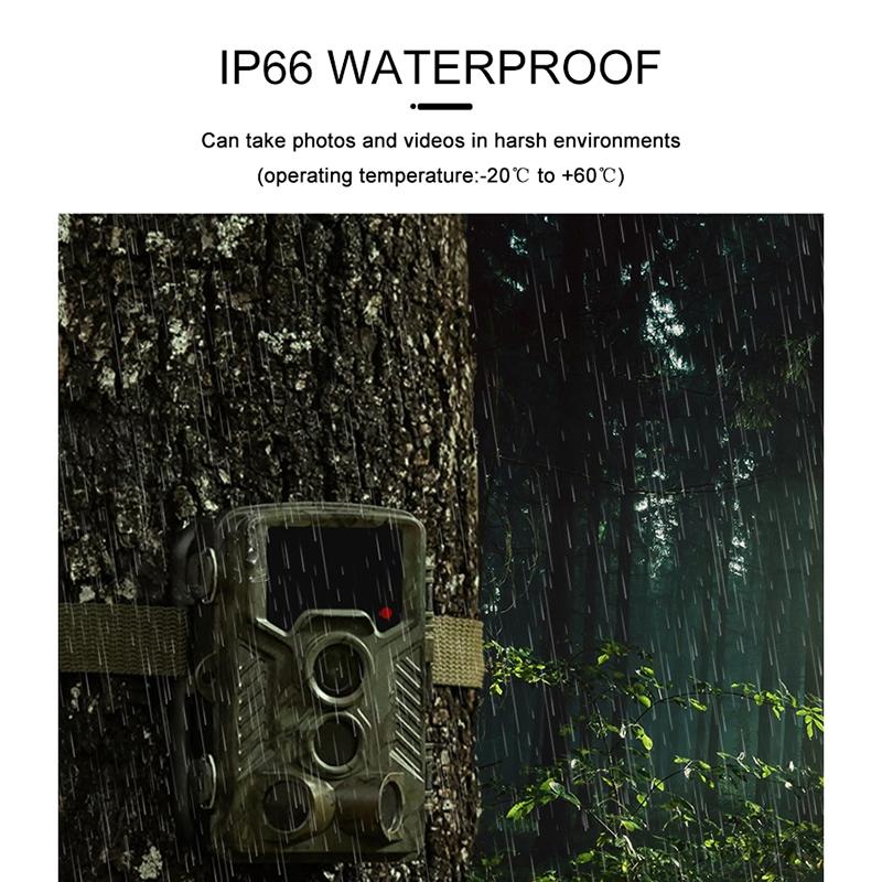 21Mp Hunting Trail Camera With 2.4 Tft Screen