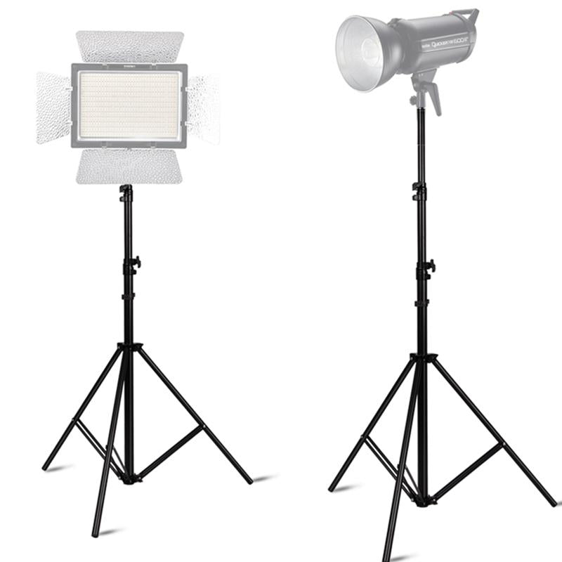 Professional Photography Lighting Stand With Spring Buffer For Studio Flash