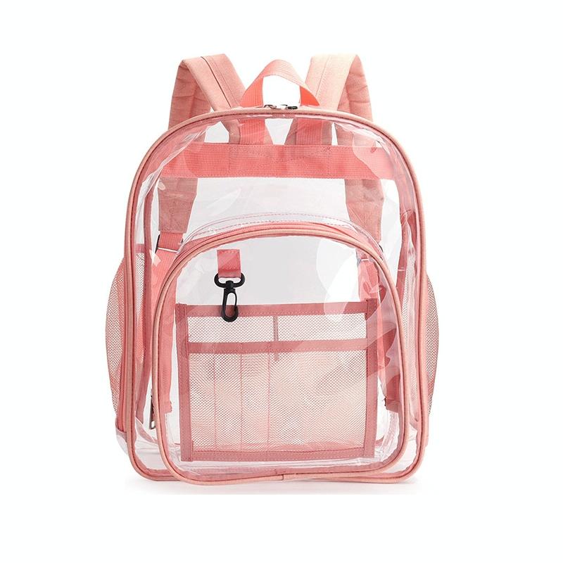 Waterproof Pvc Backpack for Students - Compact and Durable - Small Gray
