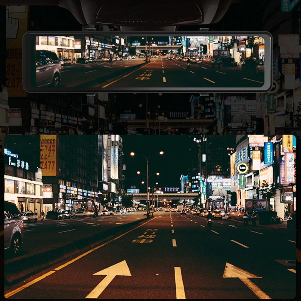 10.88 Ips Touch Screen Car Dvr Recorder - Ultra Hd 1080p