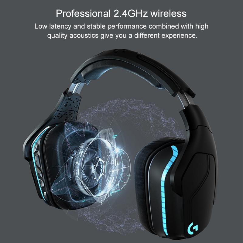 Wireless Dual-Mode Gaming Headset With Noise Reduction
