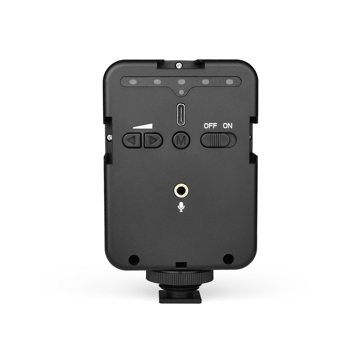 Live Broadcast Microphone Light for Interviews and Recording