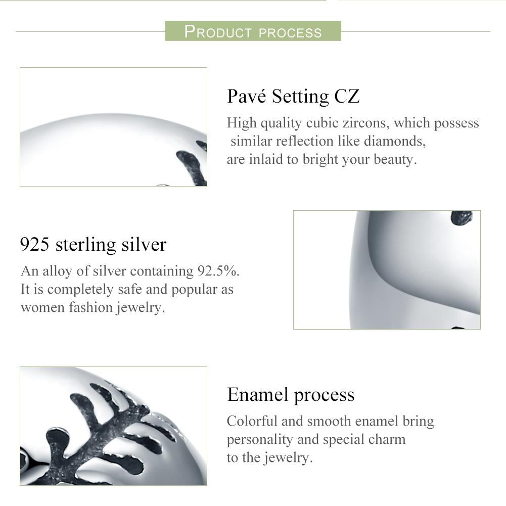 925 Sterling Silver Baseball Passion Beads For Diy Bracelets & Necklaces