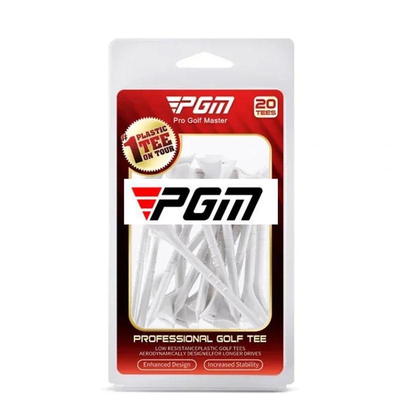 20-pack Golf Ball Tees with 10-degree Angled Spike