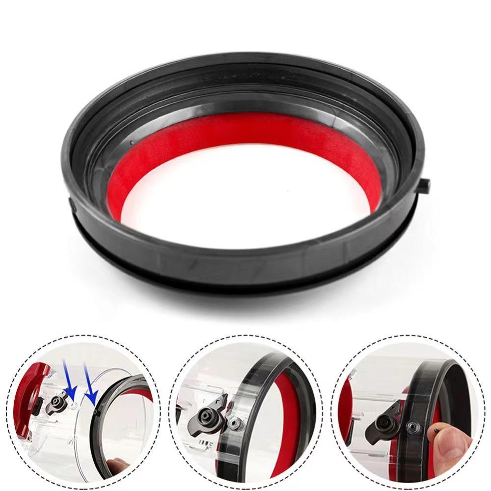 Vacuum Parts High Quality Replacement For Efficient Cleaning - For Dyson V10 Dust Bin Top Snap Ring