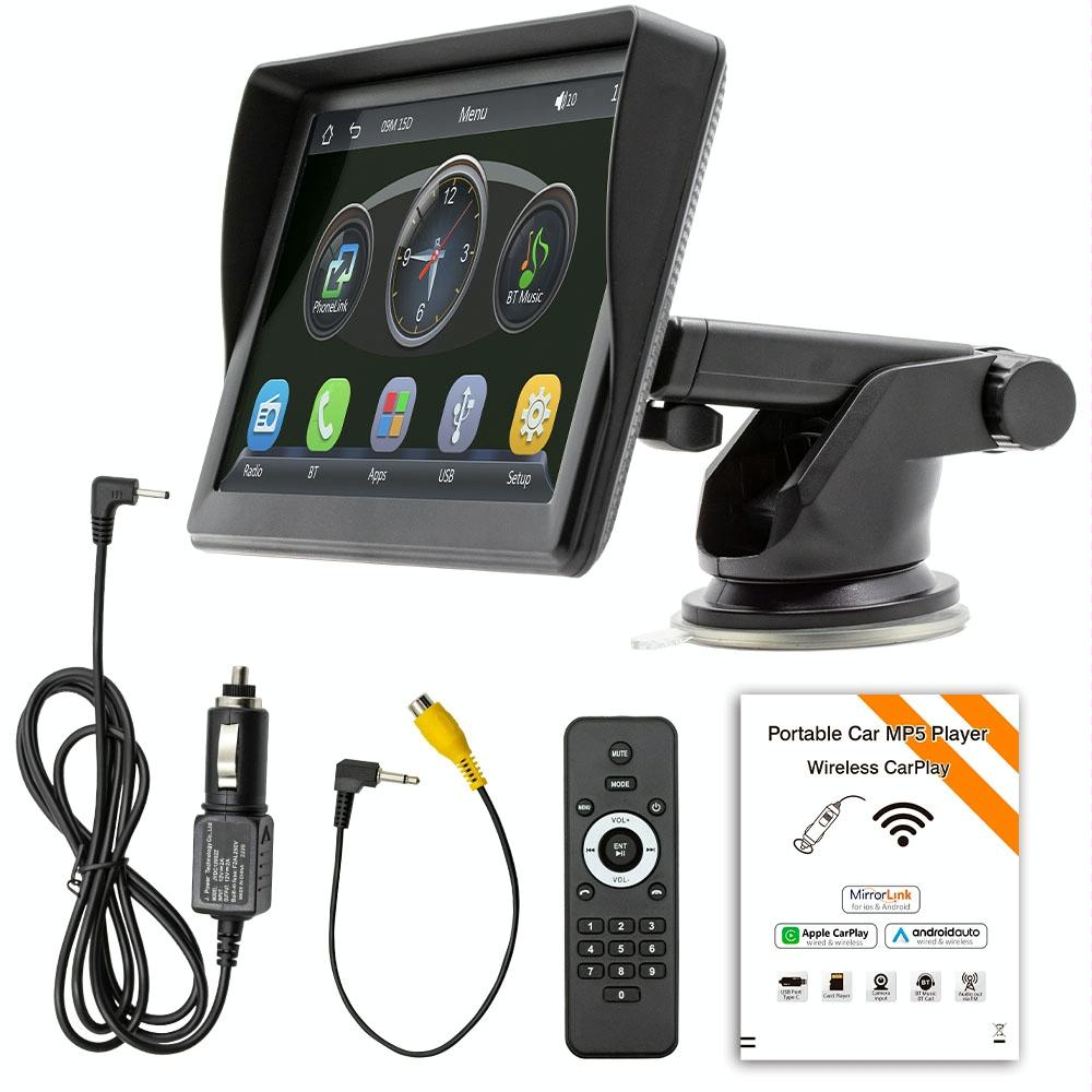 7 Inch Carplay Radio 1080P Touch Screen Mp5 Player