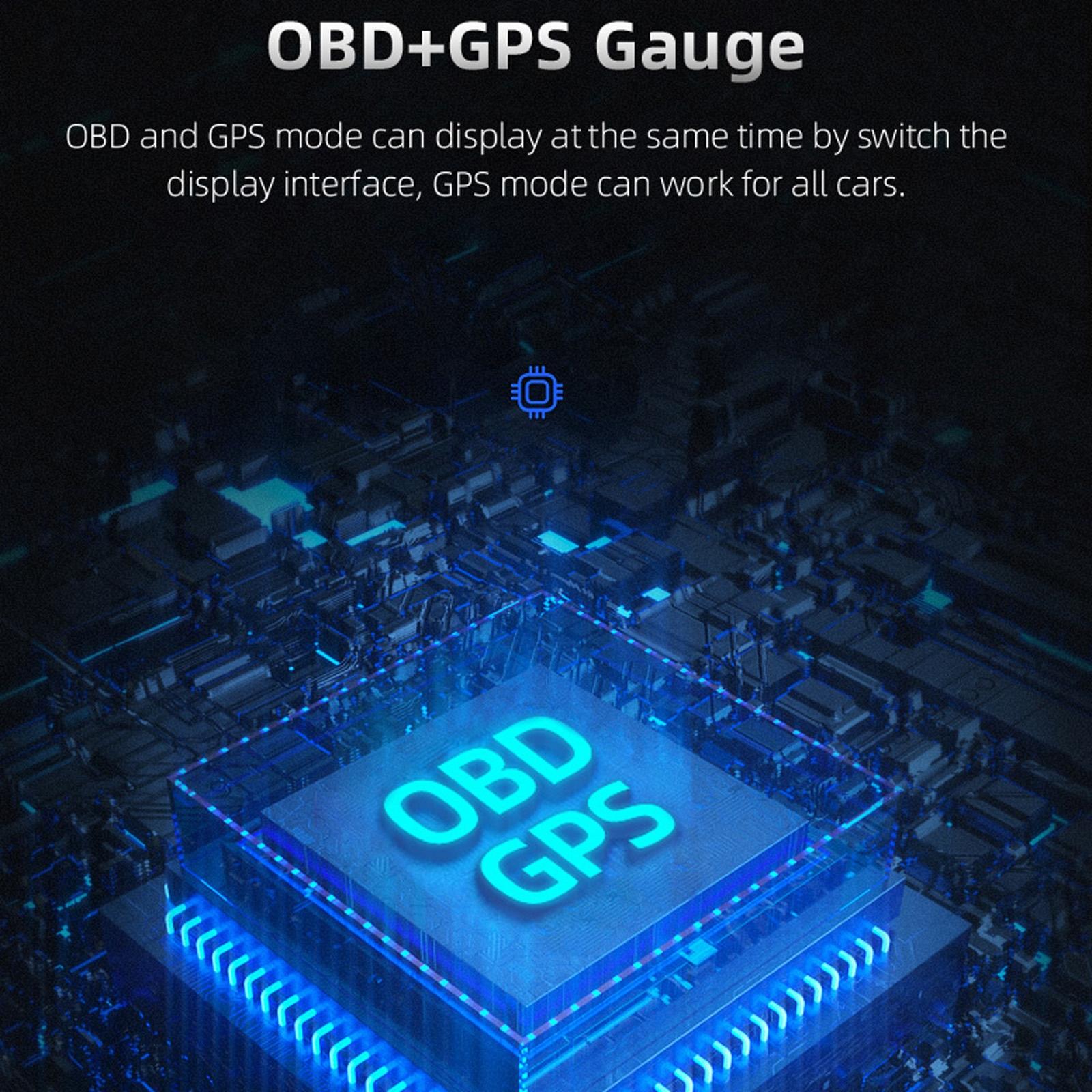 Car Hud Head Up Display Obd Gps Driving Computer Code Table
