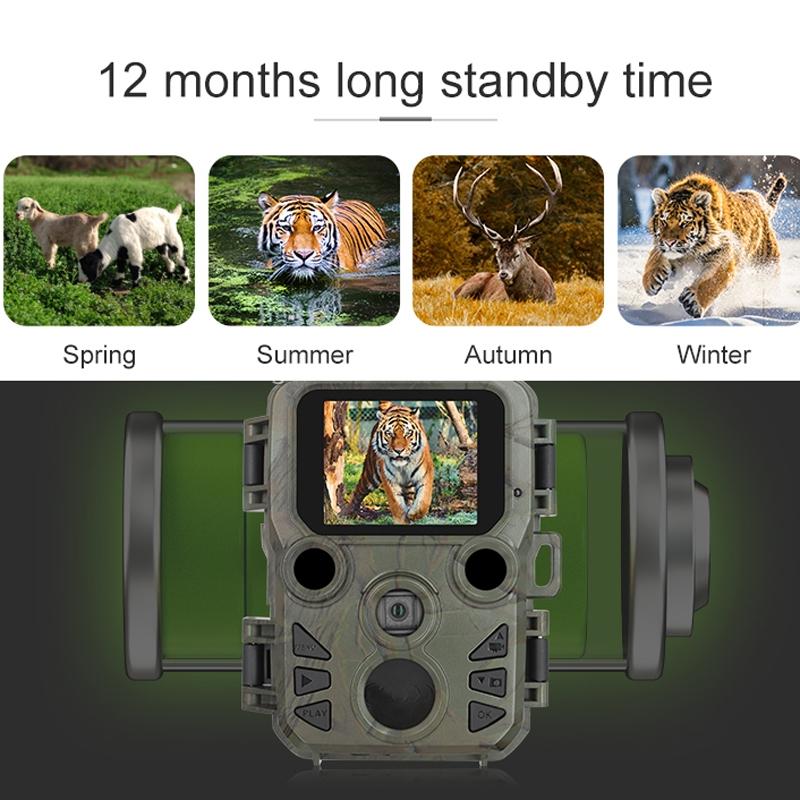 Outdoor Hunting Camera with Night Vision and Infrared Sensing