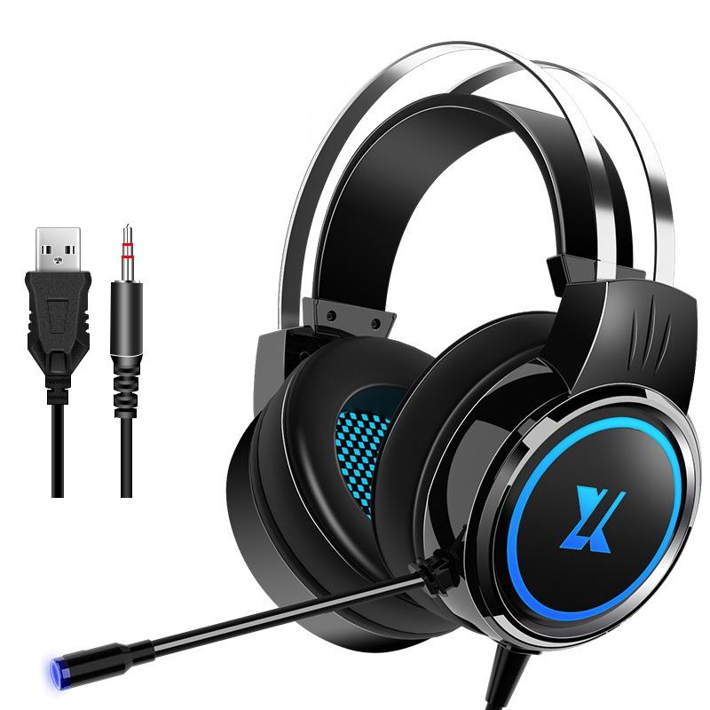 X8 Gaming Headset With Mic Black
