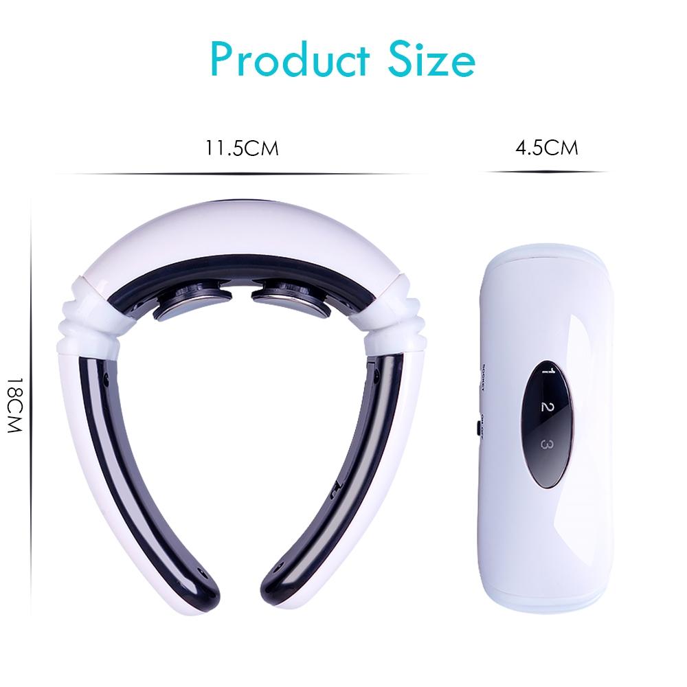 Portable Electric Neck Massager Battery Powered