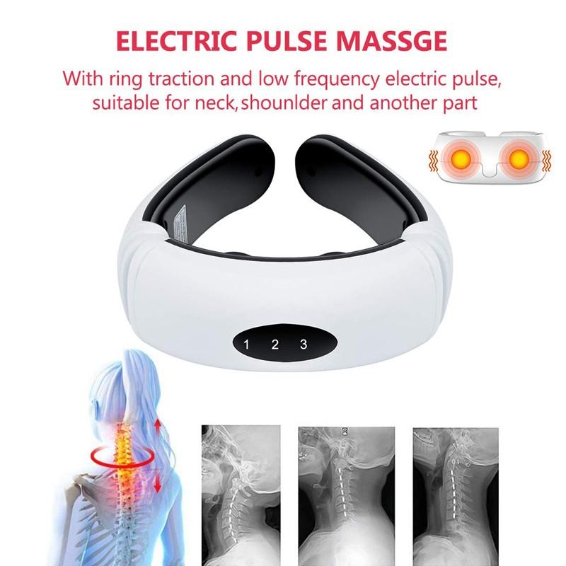Portable Electric Neck Massager Battery Powered