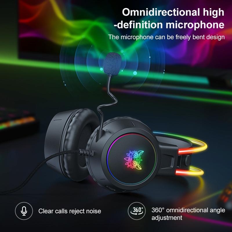 Symphony Wired Gaming Headset With Mic - Black