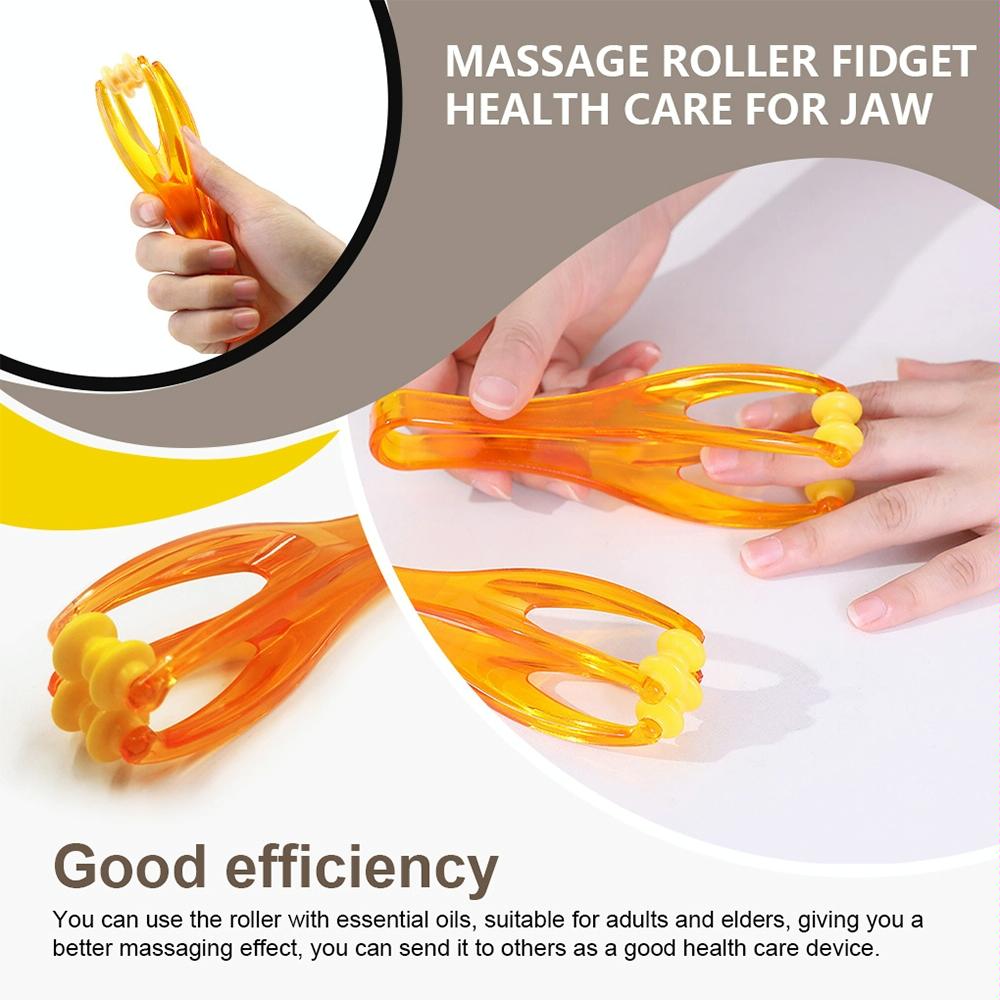 Convenient Finger Massager Tool Orange