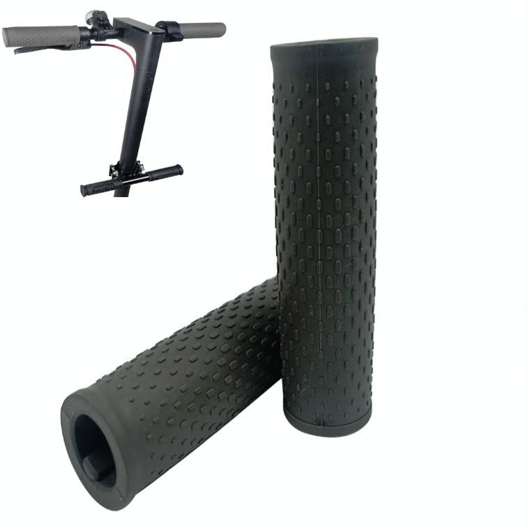 Non-slip Silicone Car Handles for Xiaomi Electric Scooter - Pair - Black