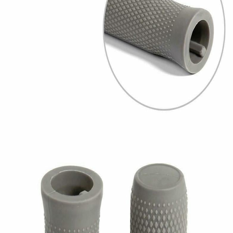 Non-slip Silicone Car Handles for Xiaomi Electric Scooter - Pair - Black