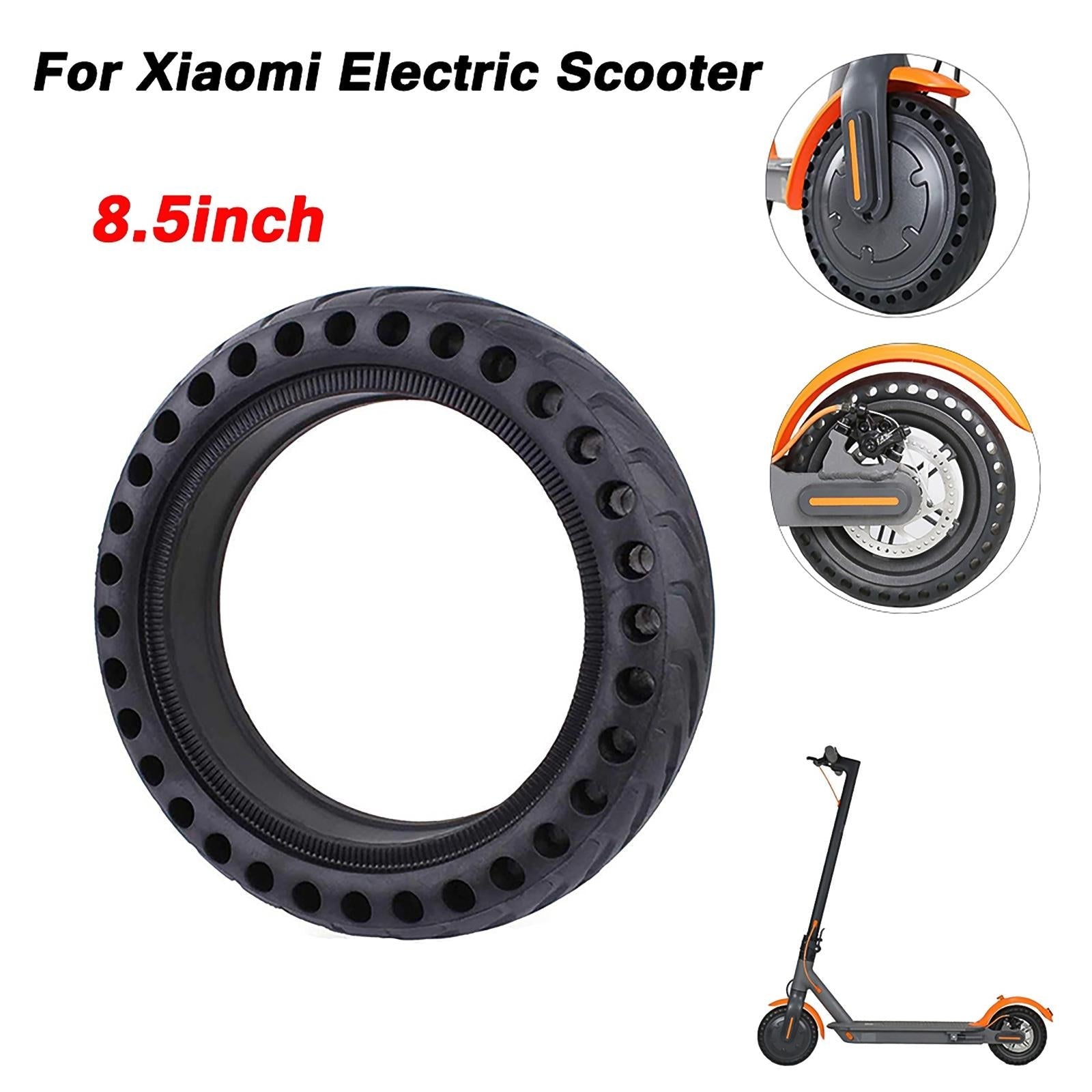 8.5 Electric Scooter Tire for Xiaomi Mijia M365 / M365 Pro - Honeycomb Anti-explosive Rubber - Black