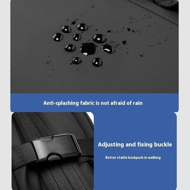 Large Capacity Business Backpack For Men - Black